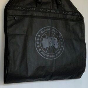 Canada Goose Black Garment Bag with Logo